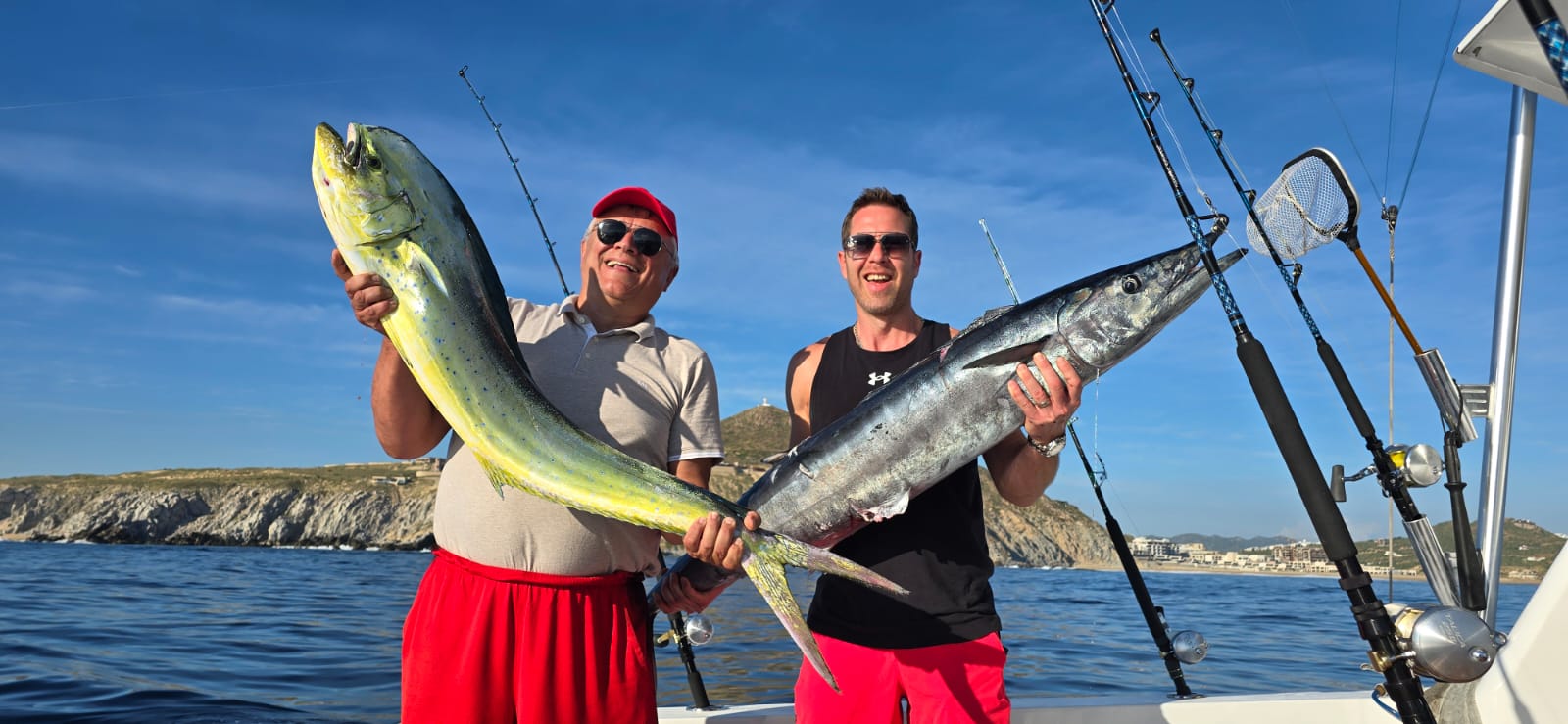 Dorado & wahoo haul — Sea of Cortez